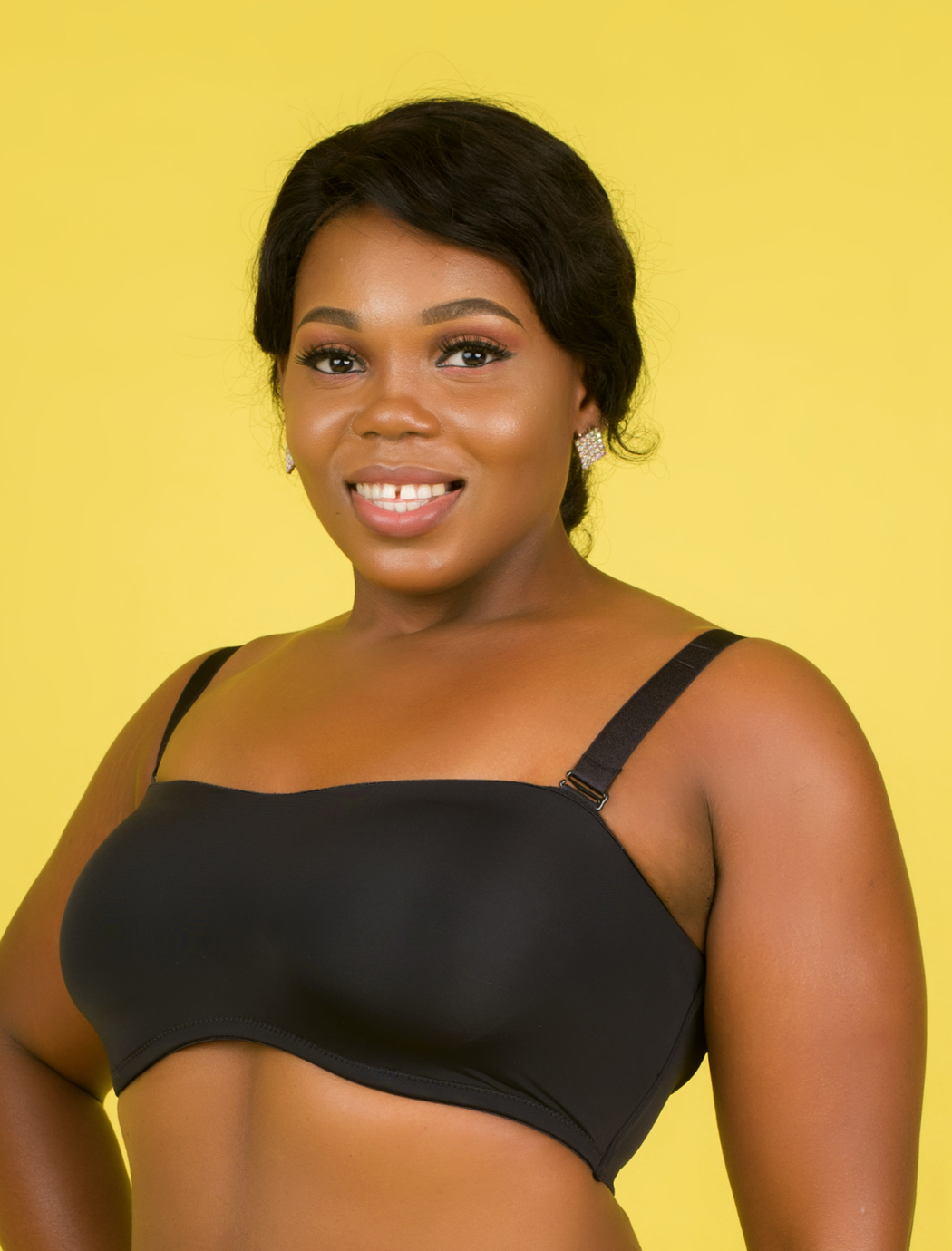 DORINA Mandy Balcony Multi Way Non Padded Strapless Bra, Black